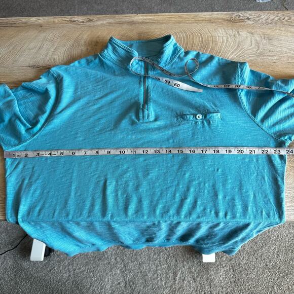 Johnnie-O Quarter Zip Pullover L Haze - Picture 7 of 11